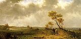 Famous Hunters Paintings - Two Hunters in a Landscape